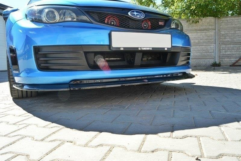 Prelungire splitter bara fata Subaru Impreza Mk3 WRX STI 2009-2011 v11 - Maxton Design