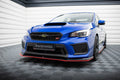 Prelungire splitter bara fata Subaru WRX STI Mk1 Facelift 2017-2021 v2 - Maxton Design