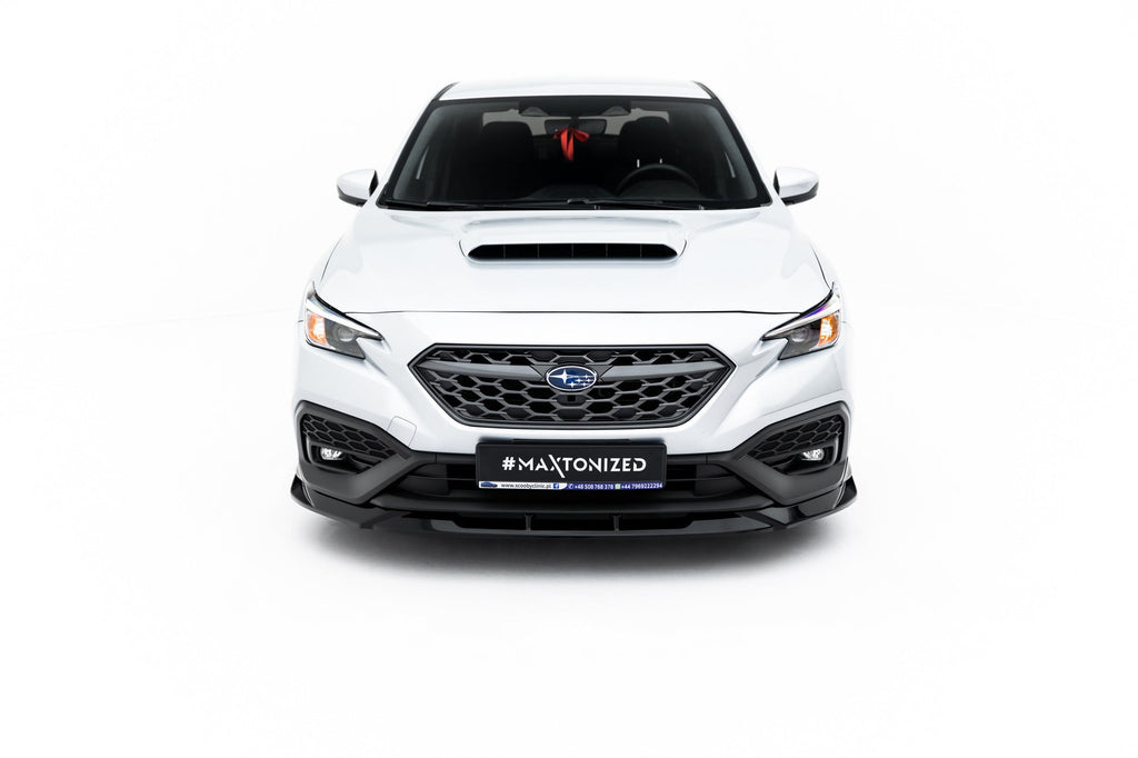 Prelungire splitter bara fata Subaru WRX STI Mk2 2021- v2 - Maxton Design