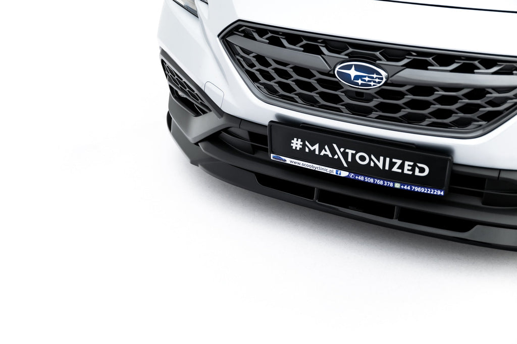 Prelungire splitter bara fata Subaru WRX STI Mk2 2021- v2 - Maxton Design