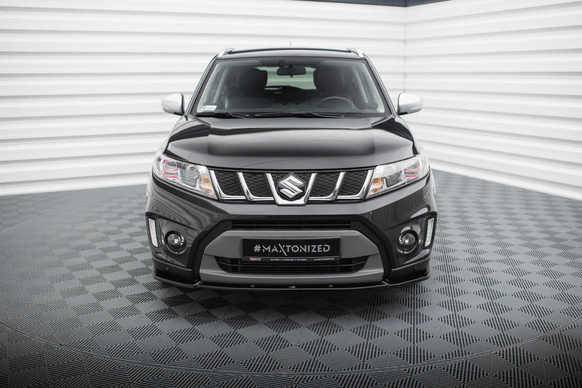 Prelungire splitter bara fata Suzuki Vitara S Mk2 2015- v2 - Maxton Design