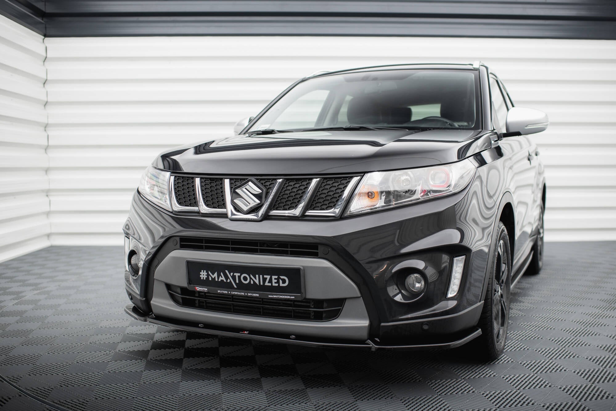 Prelungire splitter bara fata Suzuki Vitara S Mk2 2015- v2 - Maxton Design