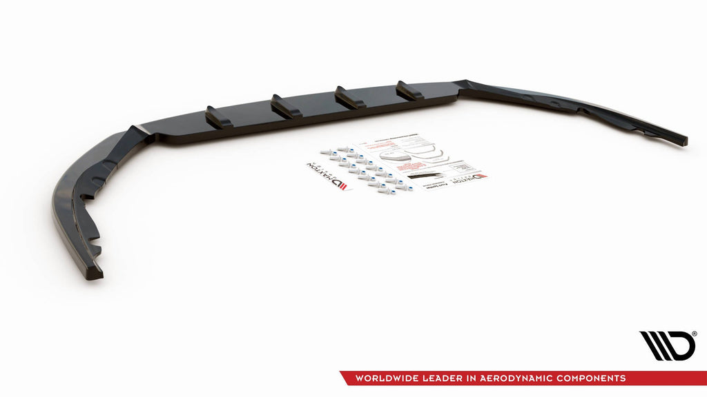 Prelungire splitter bara fata Toyota Avensis Mk3 Facelift 2015-2018 v2 - Maxton Design