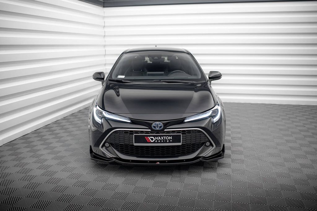 Prelungire splitter bara fata Toyota Corolla XII Touring Sports Hatchback 2019- v3 - Maxton Design
