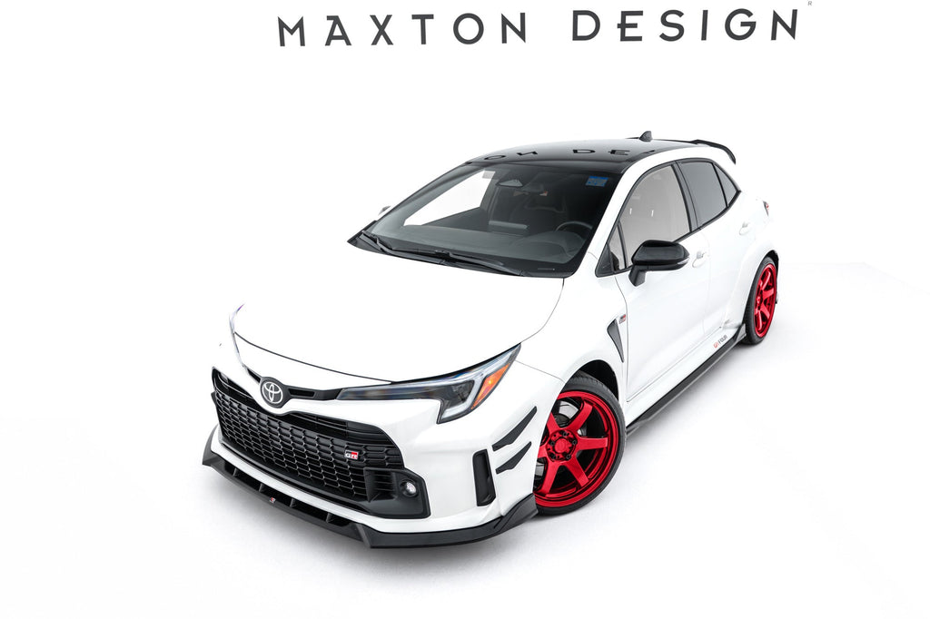 Prelungire splitter bara fata Toyota GR Corolla Mk12 2022-2024 v2 - Maxton Design