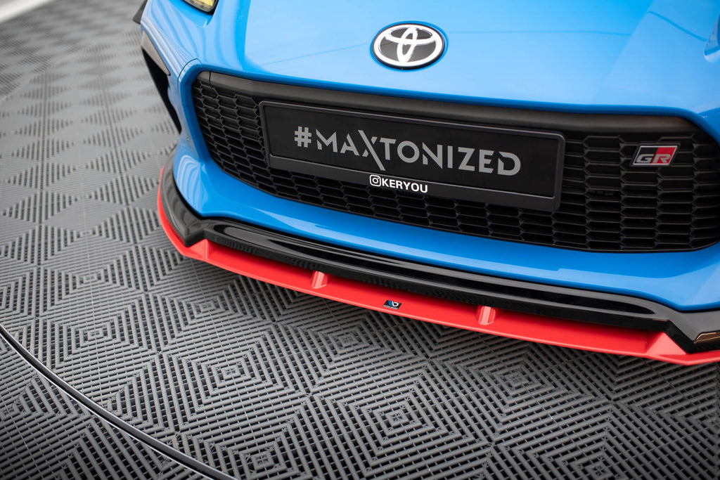 Prelungire splitter bara fata Toyota GR86 Mk1 2021- v2 - Maxton Design