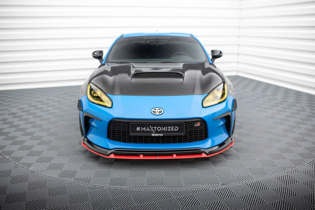 Prelungire splitter bara fata Toyota GR86 Mk1 2021- v2 - Maxton Design