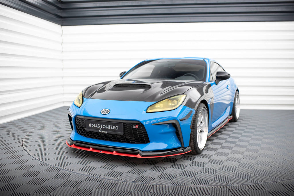 Prelungire splitter bara fata Toyota GR86 Mk1 2021- v2 - Maxton Design