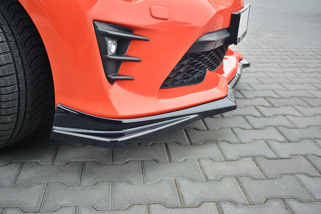 Prelungire splitter bara fata Toyota GT86 Facelift 2017- v6 - Maxton Design