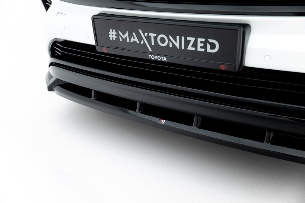 Prelungire splitter bara fata Toyota Highlander Mk4 2019- v2 - Maxton Design