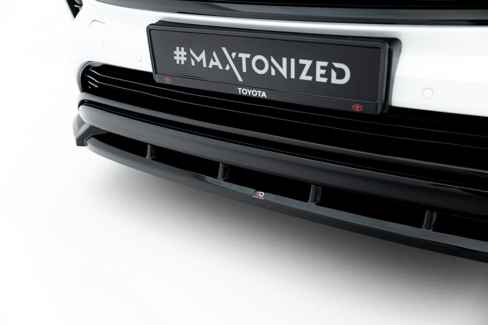 Prelungire splitter bara fata Toyota Highlander Mk4 2019- v2 - Maxton Design