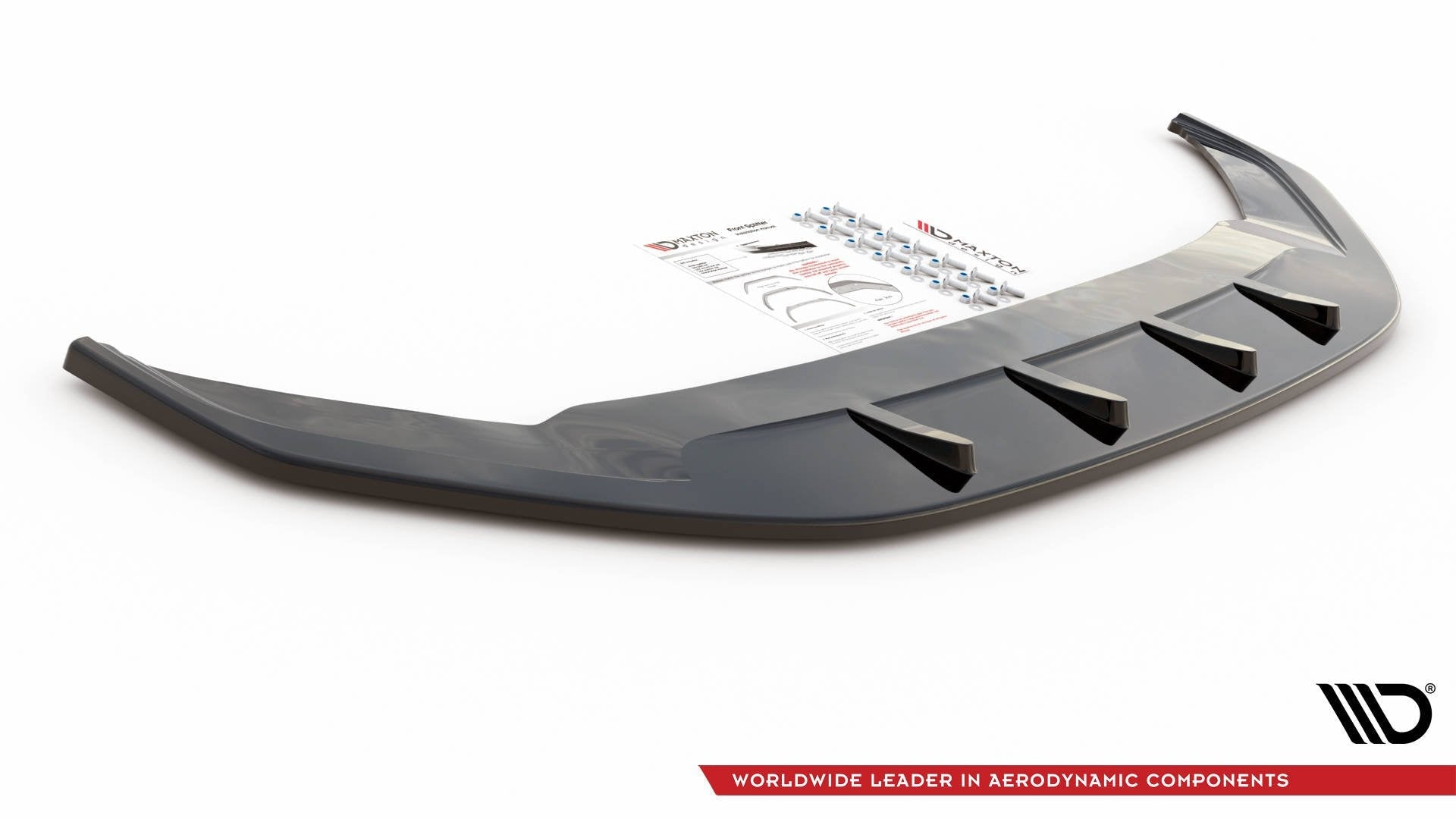 Prelungire splitter bara fata Volkswagen Arteon R-Line Facelift 2020- v8 - Maxton Design