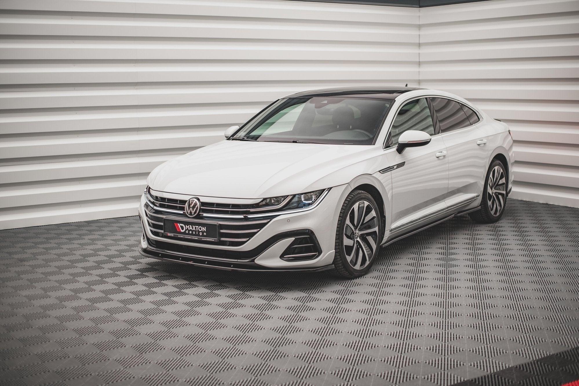 Prelungire splitter bara fata Volkswagen Arteon R-Line Facelift 2020- v8 - Maxton Design