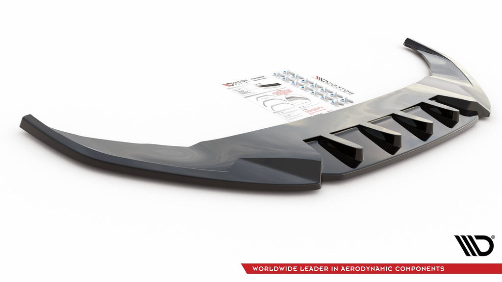Prelungire splitter bara fata Volkswagen Arteon R 2020- v12 - Maxton Design