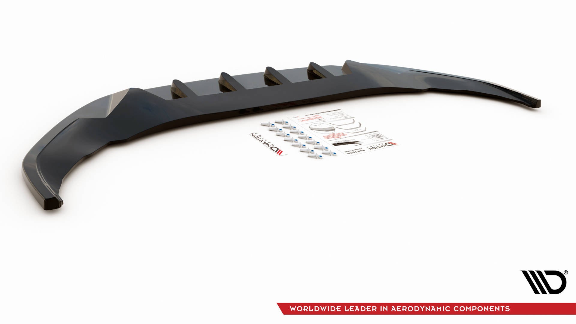 Prelungire splitter bara fata Volkswagen Arteon R 2020- v12 - Maxton Design