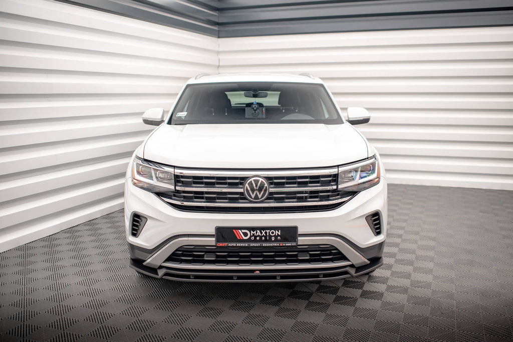 Prelungire splitter bara fata Volkswagen Atlas Cross Sport 2020- v2 - Maxton Design