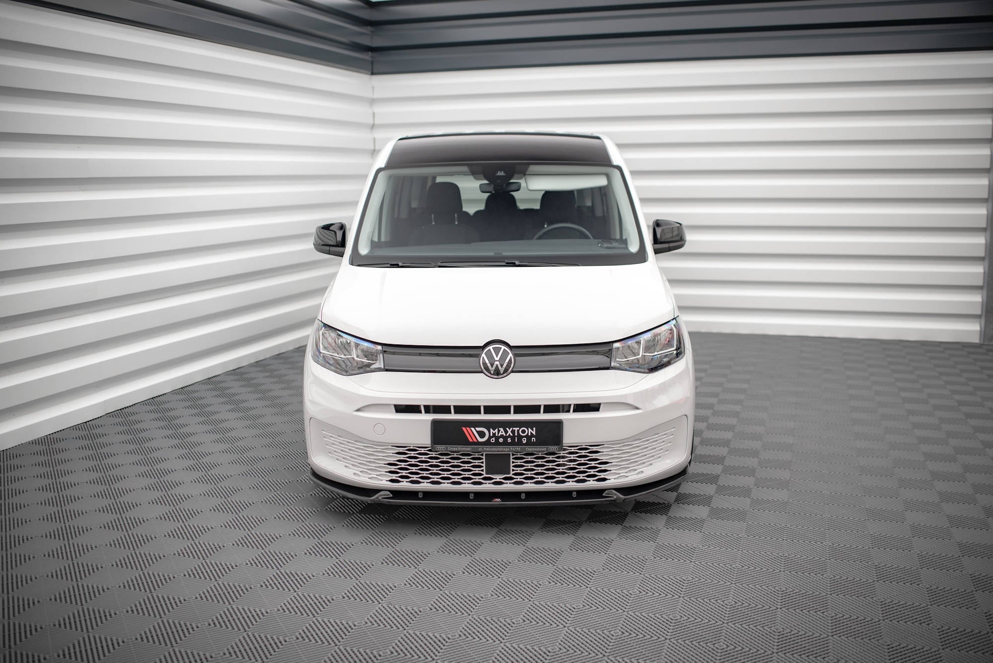 Prelungire splitter bara fata Volkswagen Caddy Mk5 2020- v2 - Maxton Design