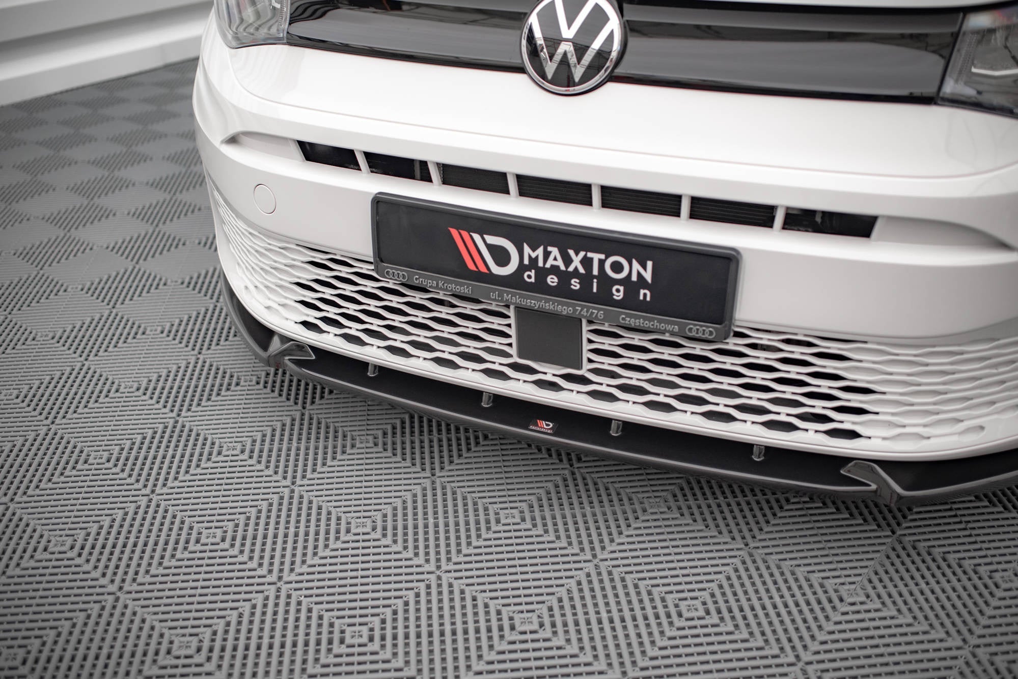 Prelungire splitter bara fata Volkswagen Caddy Mk5 2020- v2 - Maxton Design