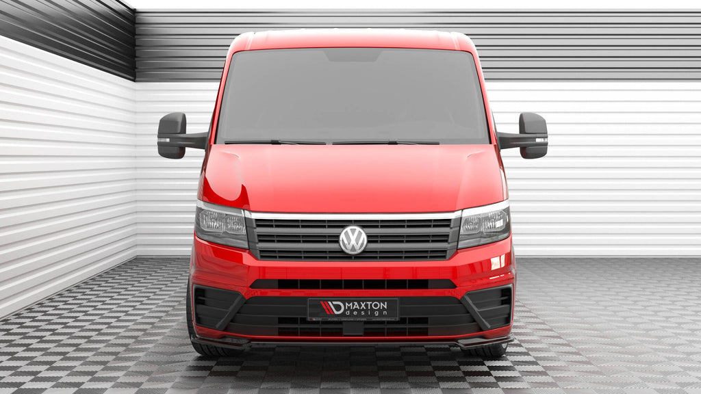 Prelungire splitter bara fata Volkswagen Crafter Mk2 2016- v2 - Maxton Design