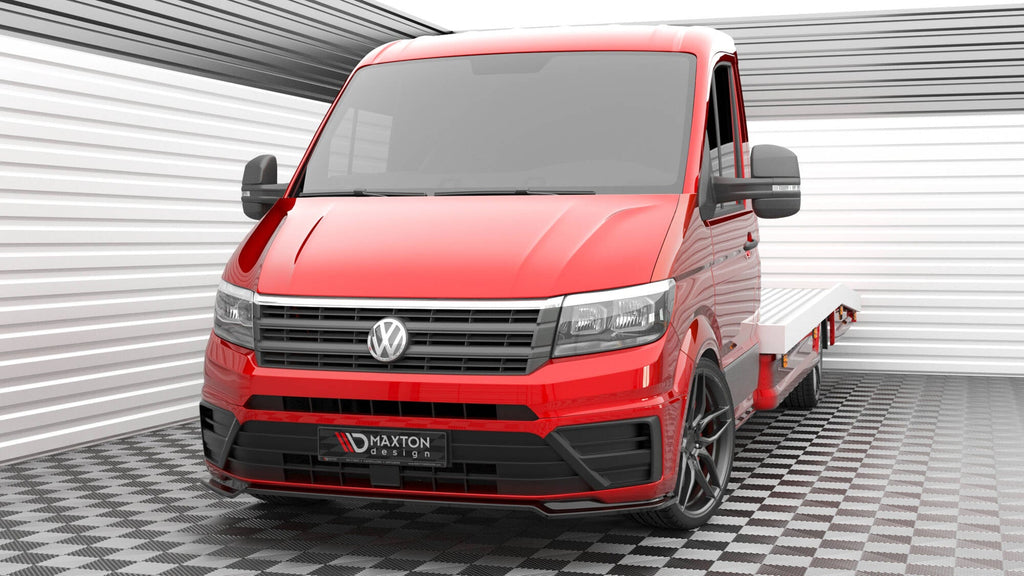 Prelungire splitter bara fata Volkswagen Crafter Mk2 2016- v2 - Maxton Design