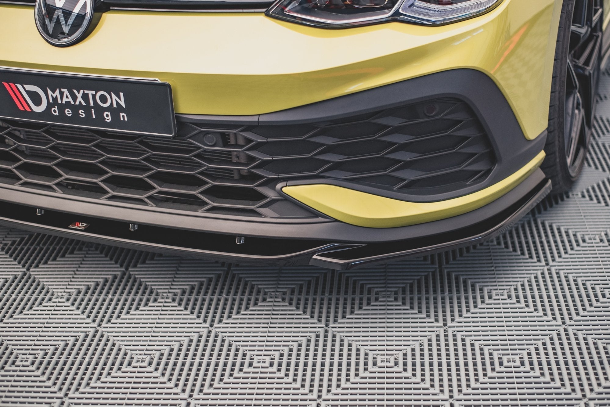 Prelungire splitter bara fata Volkswagen Golf 8 GTI Clubsport 2020- v13 - Maxton Design