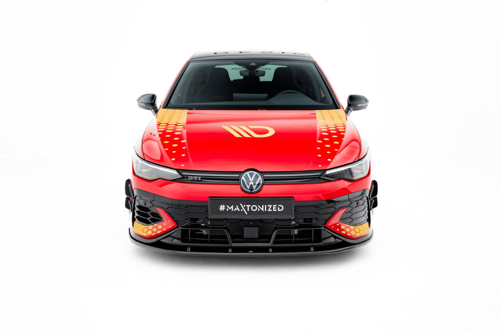 Prelungire splitter bara fata Volkswagen Golf GTI Clubsport Mk8 Facelift 2024- v41 - Maxton Design