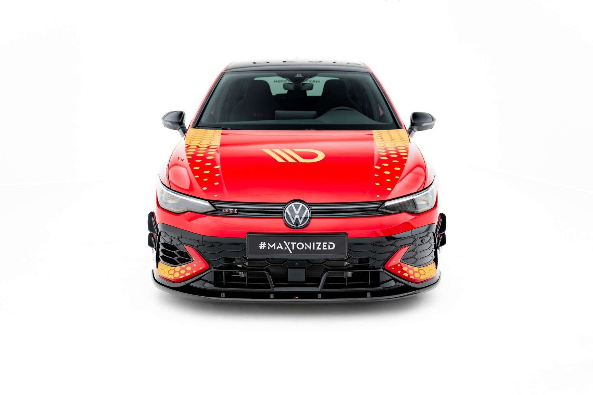 Prelungire splitter bara fata Volkswagen Golf GTI Clubsport Mk8 Facelift 2024- v41 - Maxton Design