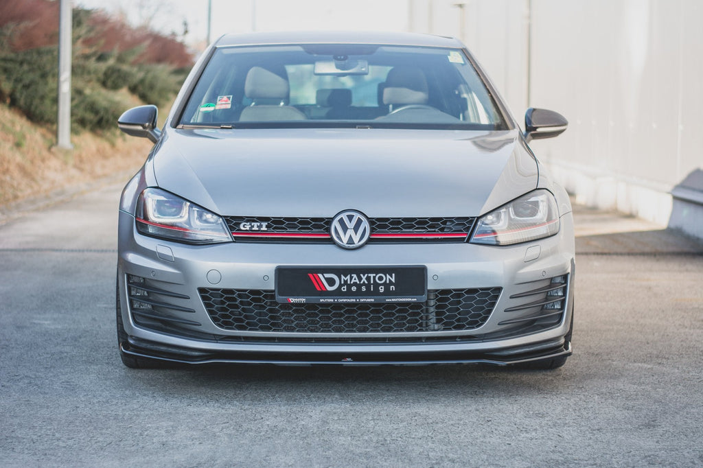 Prelungire splitter bara fata Volkswagen Golf 7 GTI 2012-2017 v5 - Maxton Design