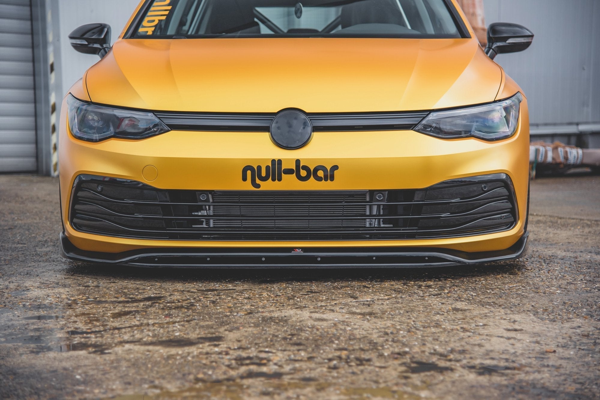 Prelungire splitter bara fata Volkswagen Golf 8 2019- v2 - Maxton Design