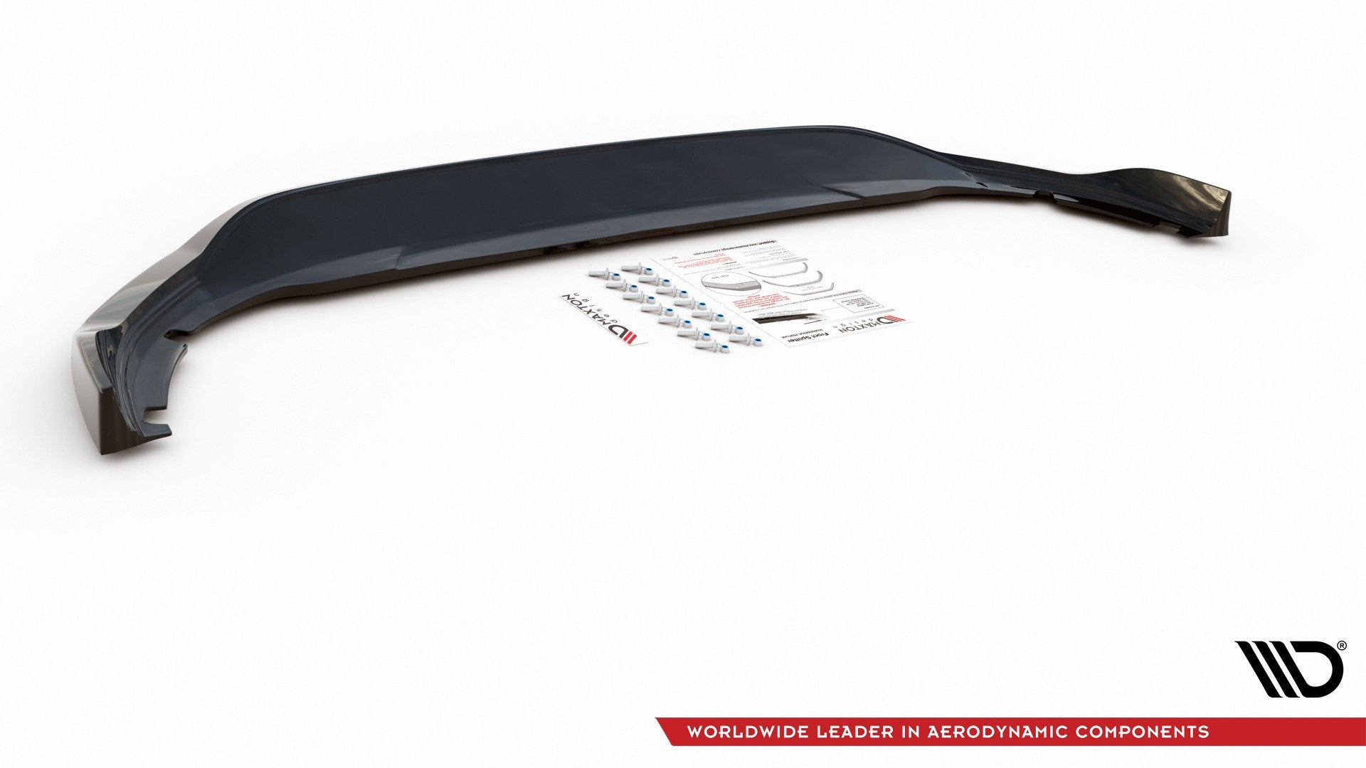 Prelungire splitter bara fata Volkswagen Golf 8 2019- v2 - Maxton Design