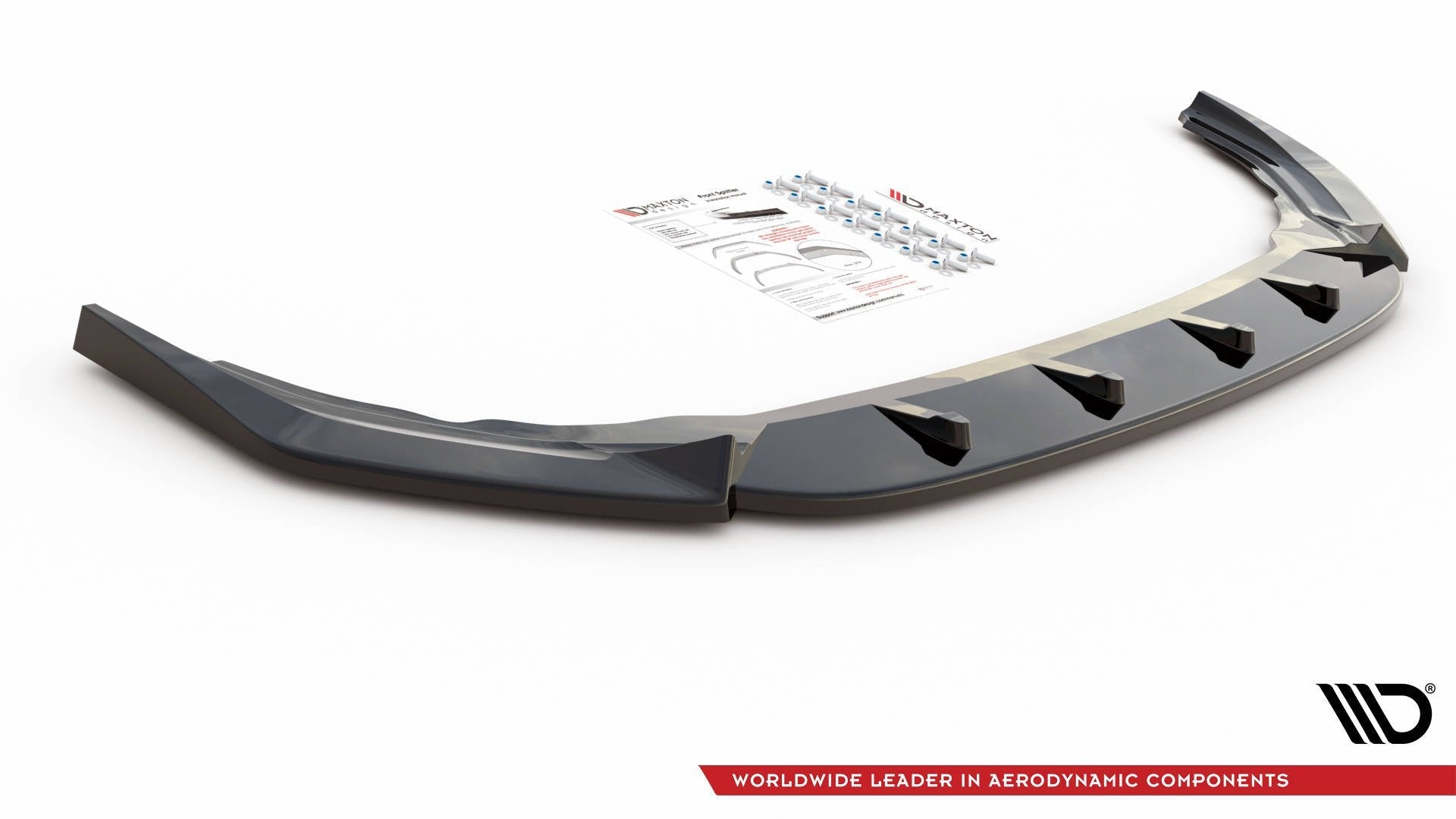 Prelungire splitter bara fata Volkswagen Golf R Mk8 2020- v20 - Maxton Design