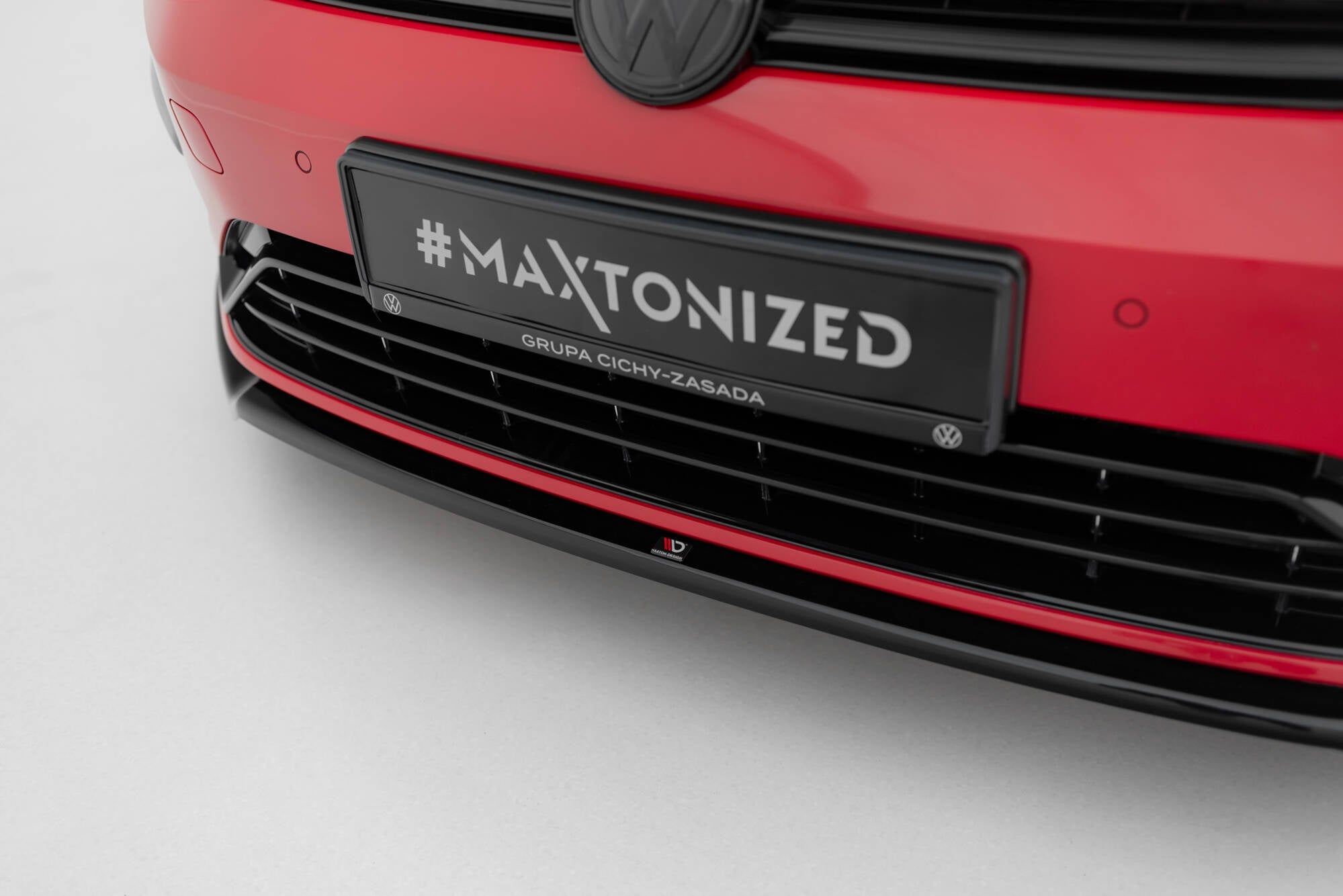 Prelungire splitter bara fata Volkswagen Golf 7 R Facelift 2017- v16 - Maxton Design