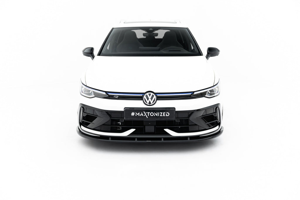Prelungire splitter bara fata Volkswagen Golf R Mk8 Hatchback Variant Facelift 2024- v47 - Maxton Design