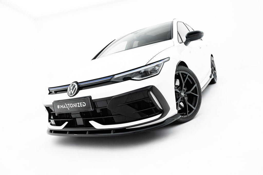 Prelungire splitter bara fata Volkswagen Golf R Mk8 Hatchback Variant Facelift 2024- v47 - Maxton Design