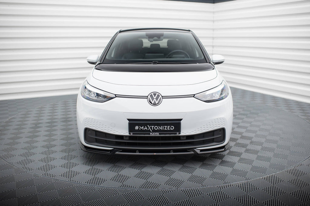 Prelungire splitter bara fata Volkswagen ID.3 Mk1 2019-2023 v2 - Maxton Design