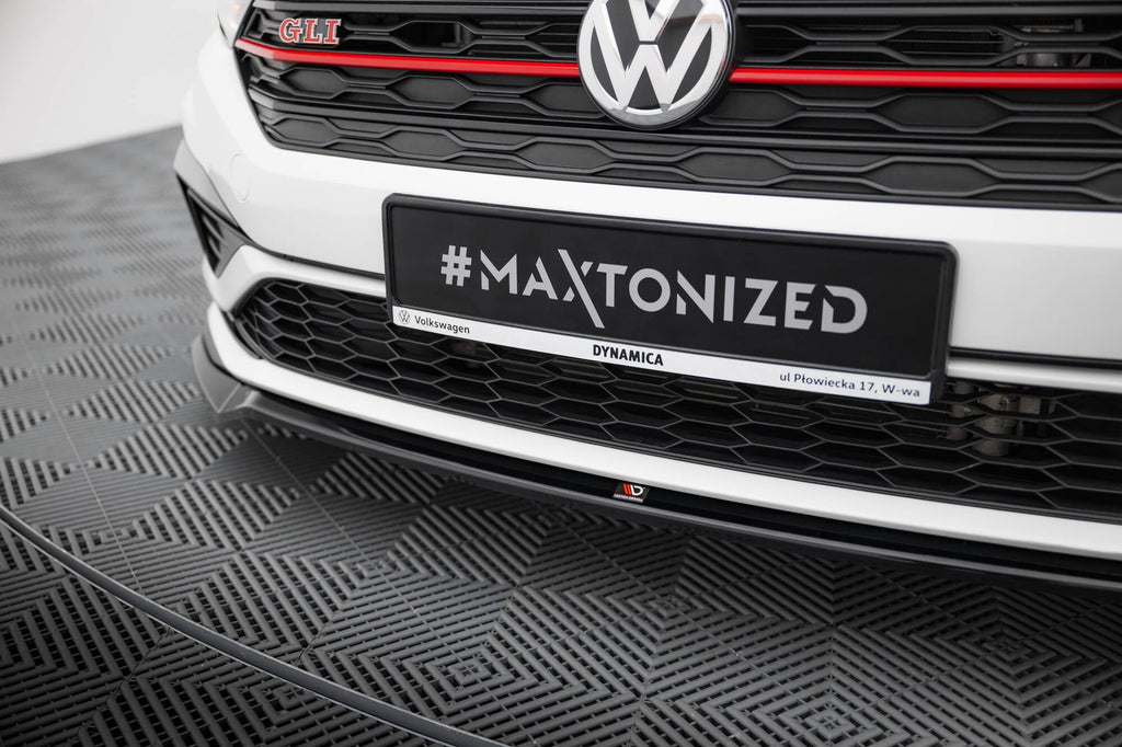 Prelungire splitter bara fata Volkswagen Jetta GLI Mk7 2018-2021 v4 - Maxton Design