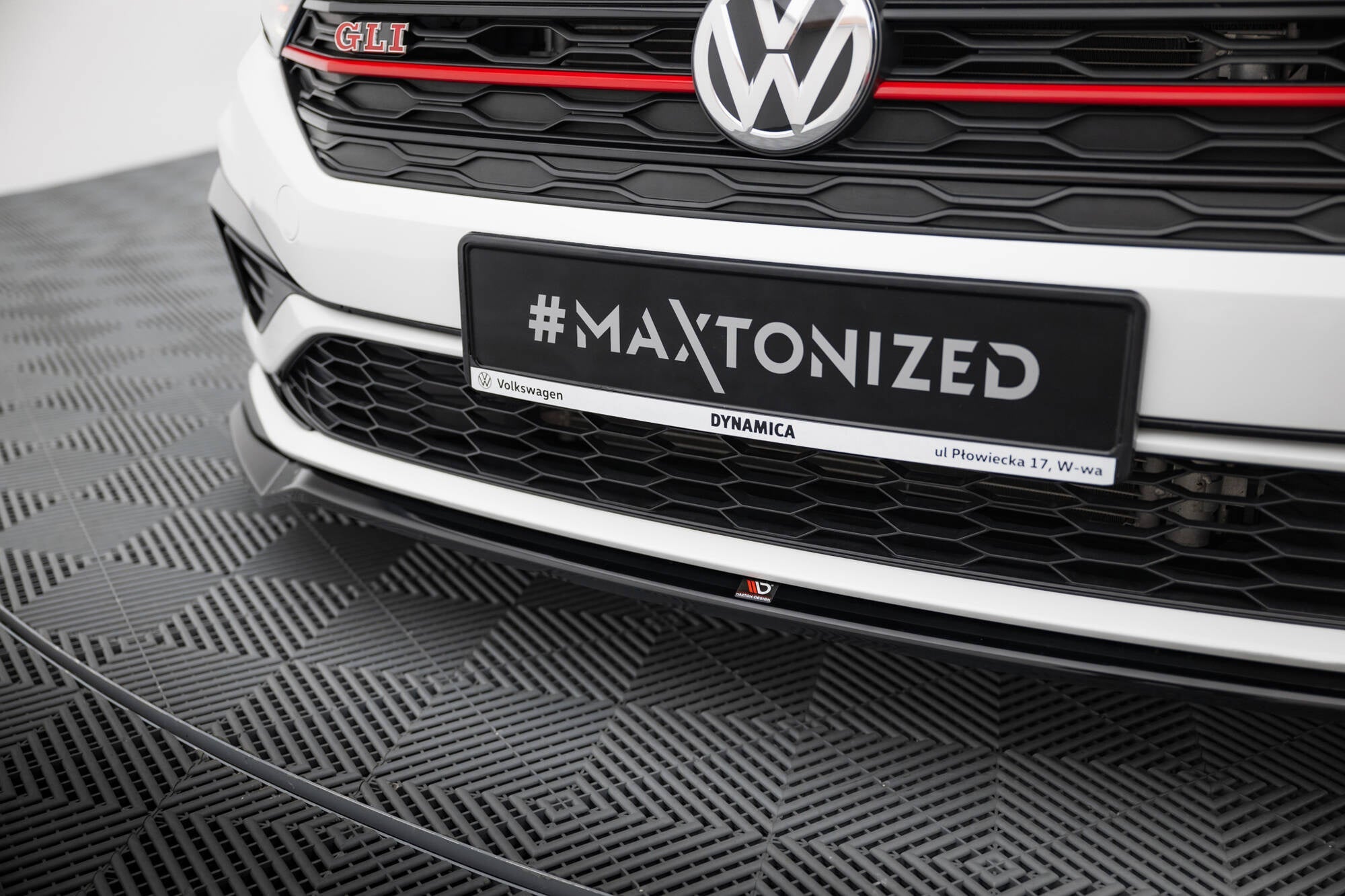 Prelungire splitter bara fata Volkswagen Jetta GLI Mk7 2018-2021 v4 - Maxton Design