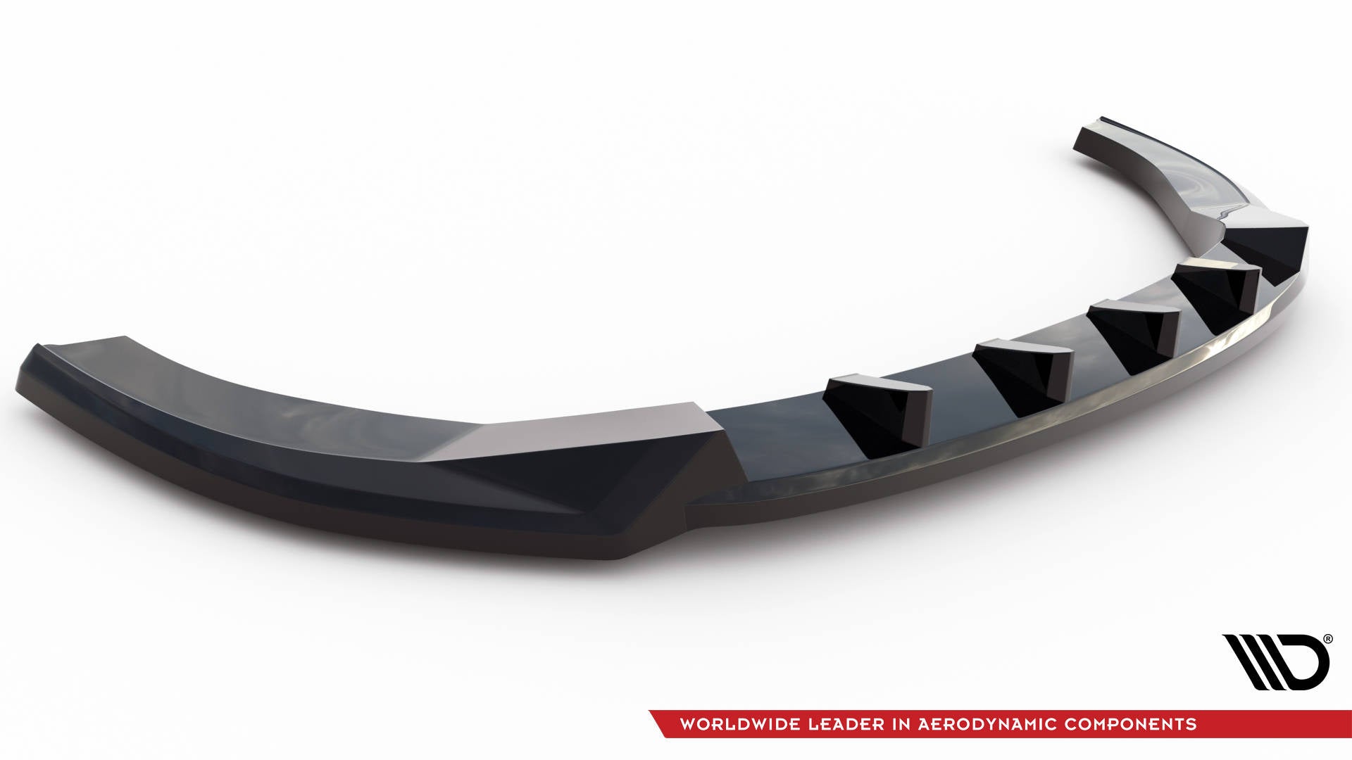 Prelungire splitter bara fata Volkswagen Multivan T7 2021- v2 - Maxton Design