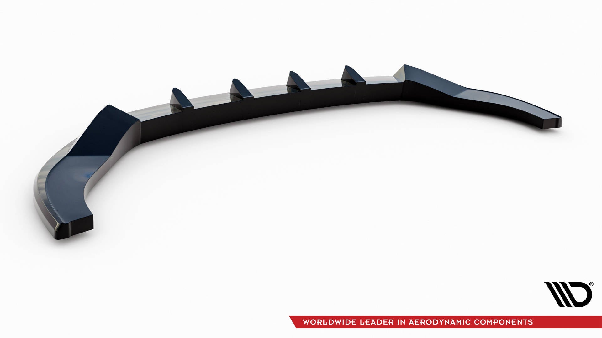 Prelungire splitter bara fata Volkswagen Multivan T7 2021- v2 - Maxton Design
