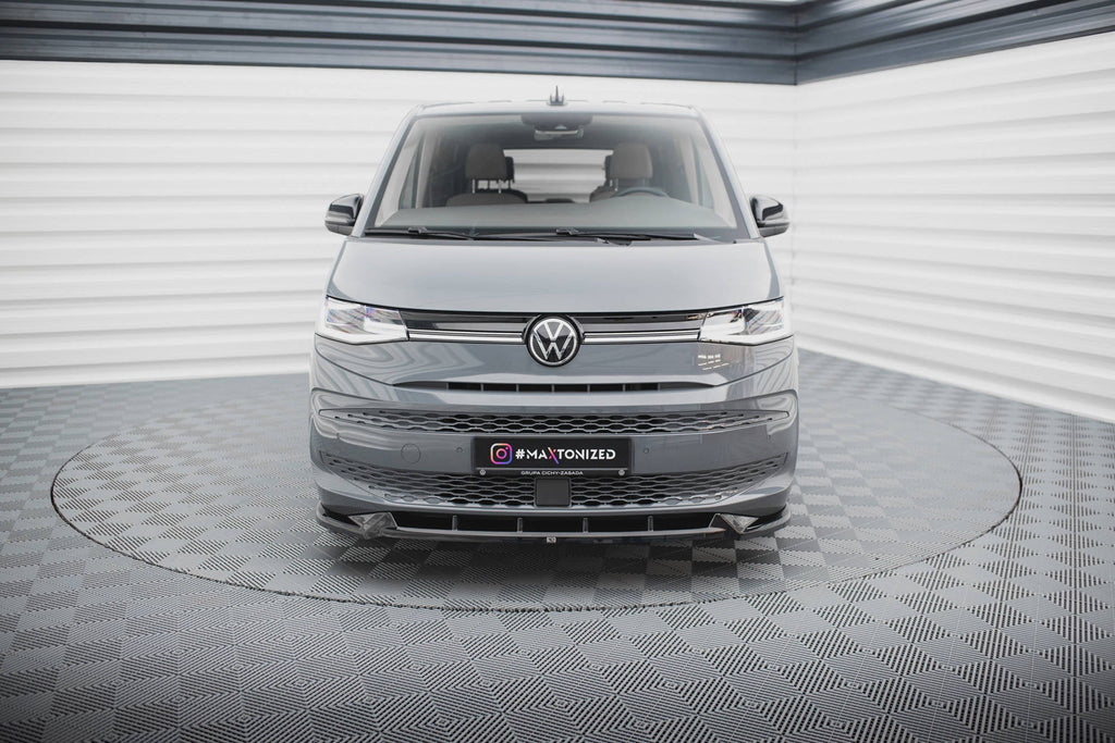 Prelungire splitter bara fata Volkswagen Multivan T7 2021- v2 - Maxton Design