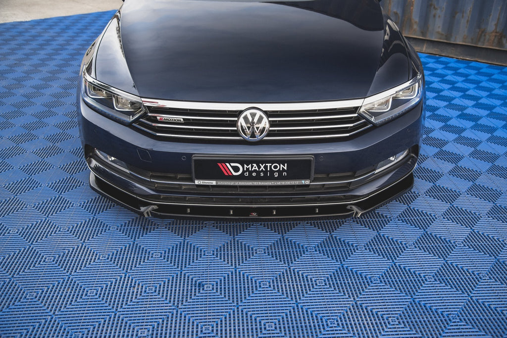 Prelungire splitter bara fata Volkswagen Passat B8 2014- v12 - Maxton Design
