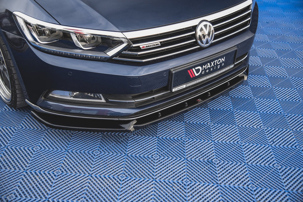 Prelungire splitter bara fata Volkswagen Passat B8 2014- v12 - Maxton Design