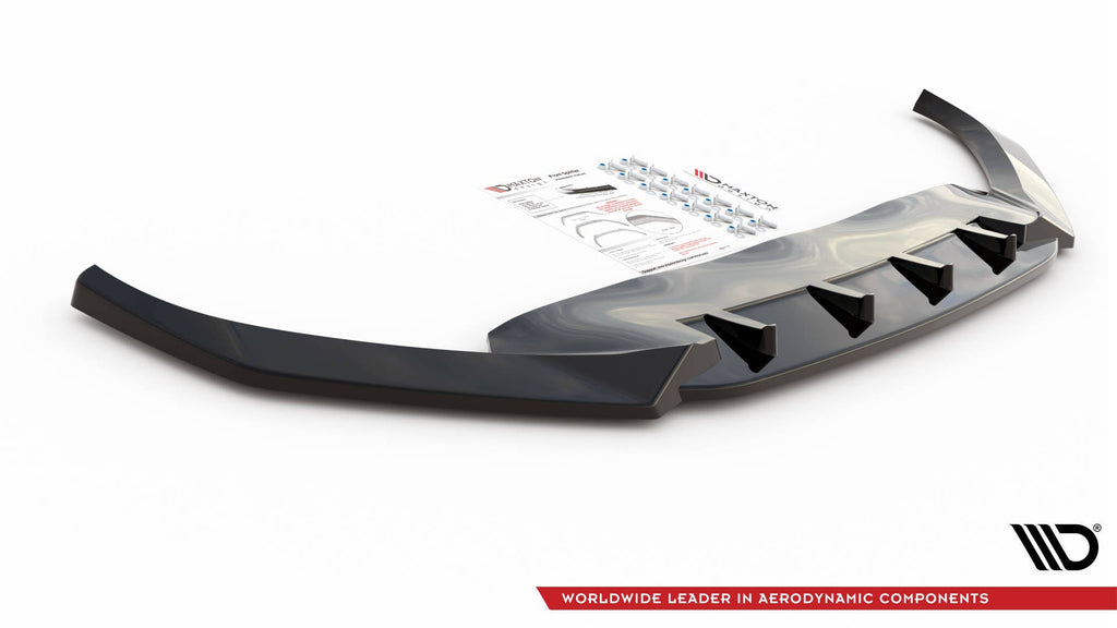 Prelungire splitter bara fata Volkswagen Passat B8 Facelift 2019- v14 - Maxton Design