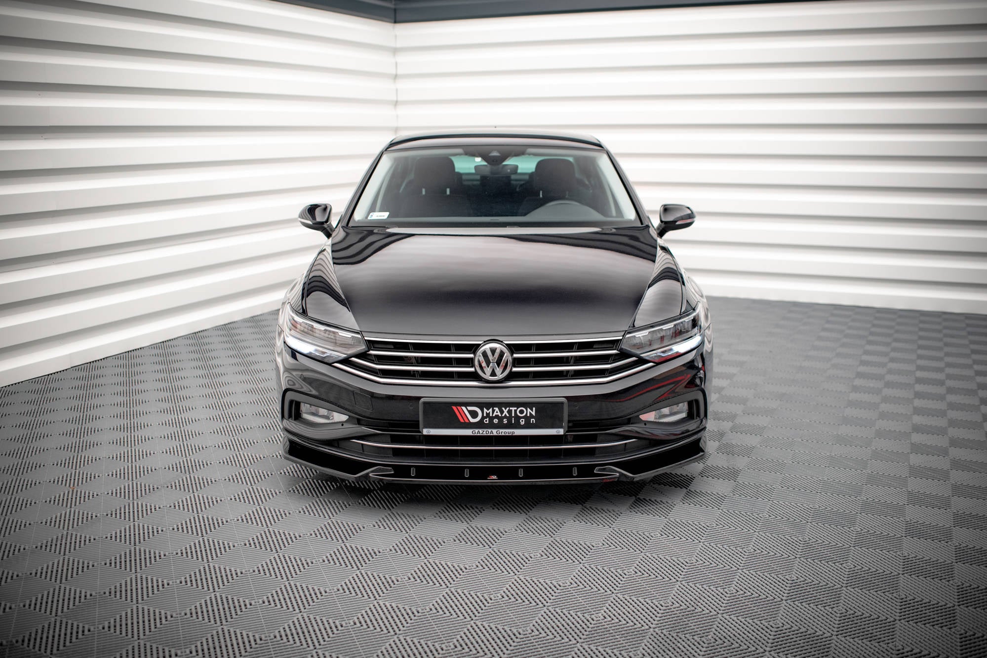 Prelungire splitter bara fata Volkswagen Passat B8 Facelift 2019- v14 - Maxton Design