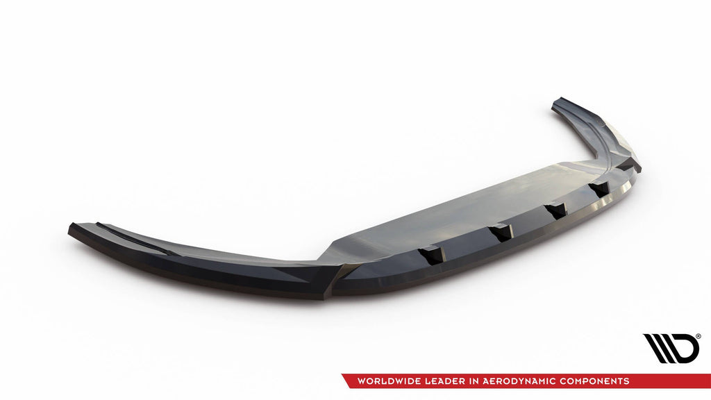 Prelungire splitter bara fata Volkswagen Polo GTI Mk6 Facelift 2021- v19 - Maxton Design