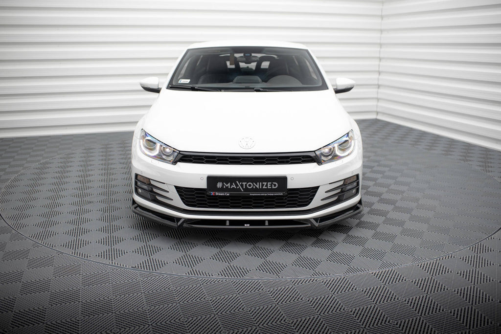 Prelungire splitter bara fata Volkswagen Scirocco Mk3 Facelift 2014-2017 v16 - Maxton Design