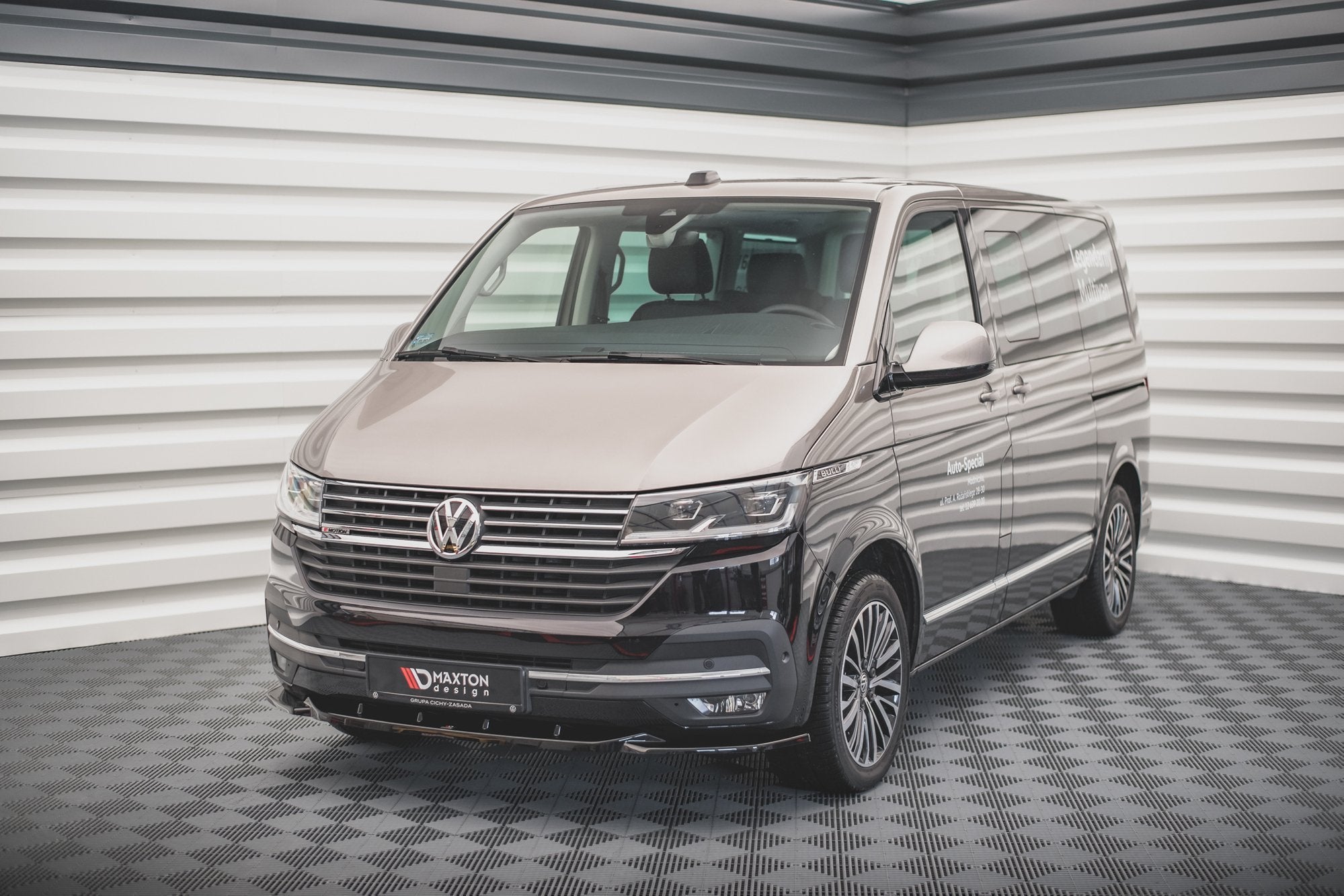 Prelungire splitter bara fata Volkswagen T6 Facelift 2019- v4 - Maxton Design