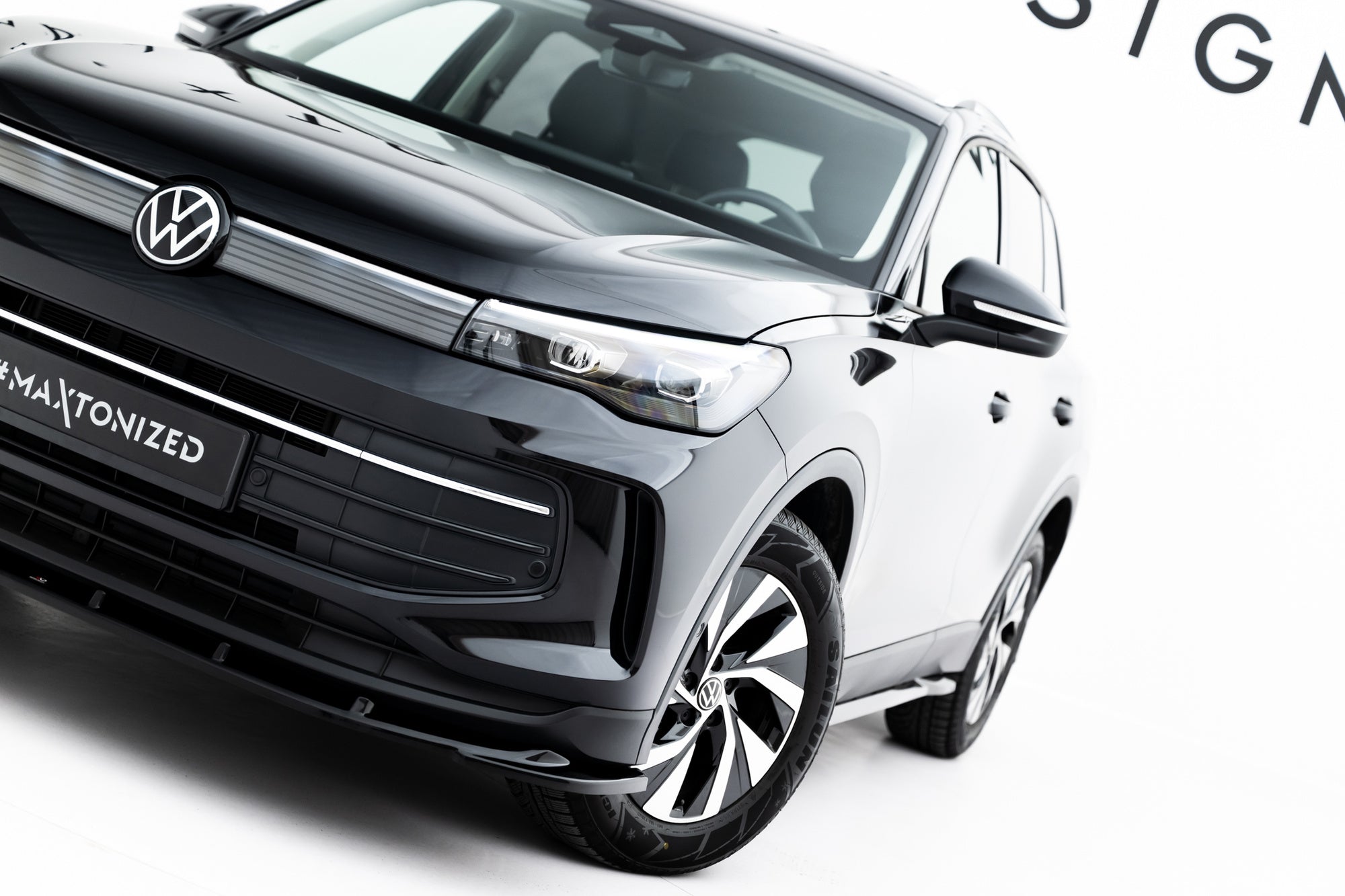 Prelungire splitter bara fata Volkswagen Tiguan Mk3 2024- v2 - Maxton Design