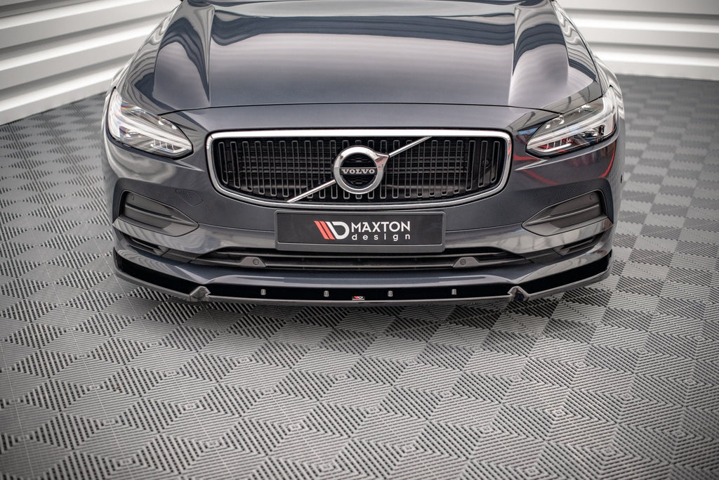 Prelungire splitter bara fata Volvo V90 Mk2 2016- v2 - Maxton Design