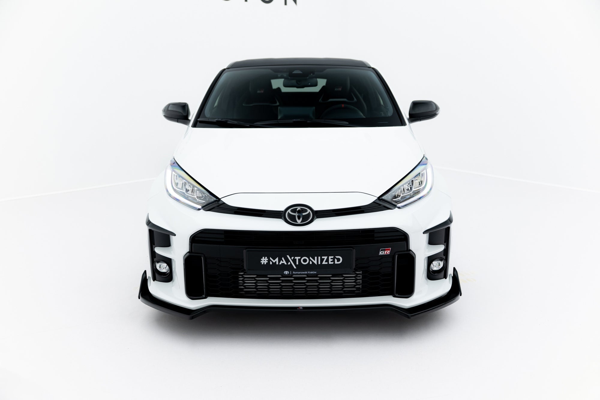 Prelungire splitter bara fata si flapsuri Toyota GR Yaris Mk4 2020- v3 - Maxton Design